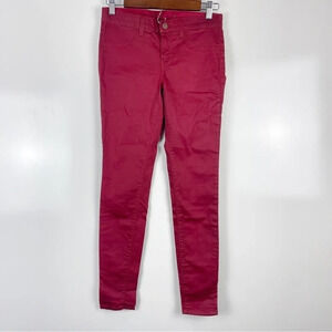 J Brand for Intermix Coat Red Leggings Skinny Jeans Size 27